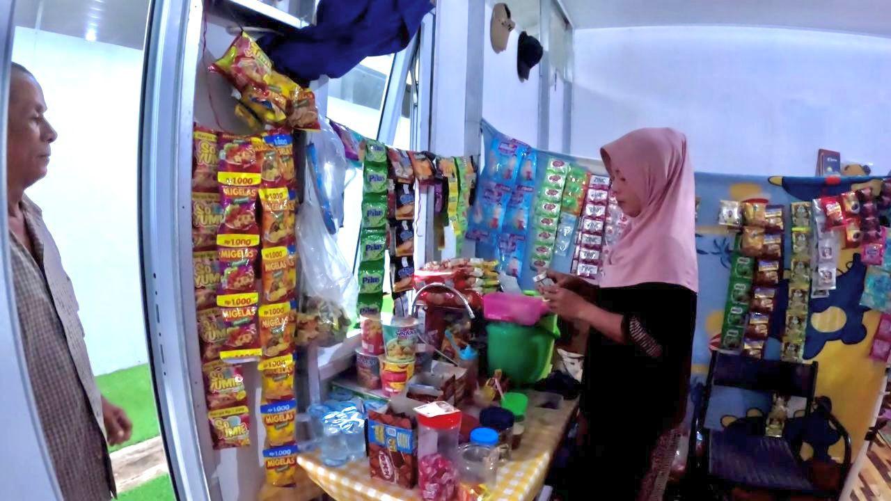 Kehidupan di Huntara Mulai Bangkit, Warga Perlahan Menata Harapan Baru