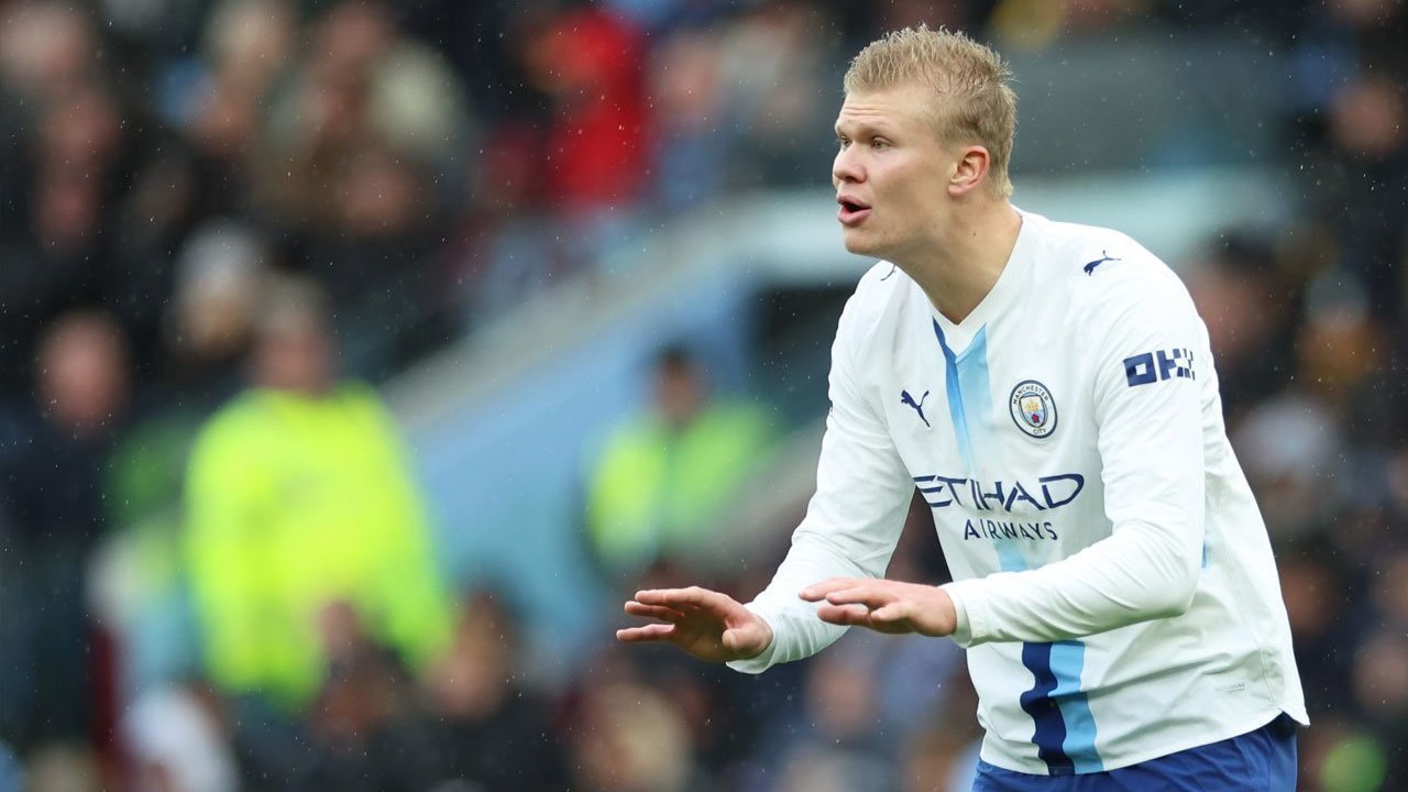 Erling Haaland Marah kepada Donnarumma, Manchester City Tumbang 1-2 dari Aston Villa