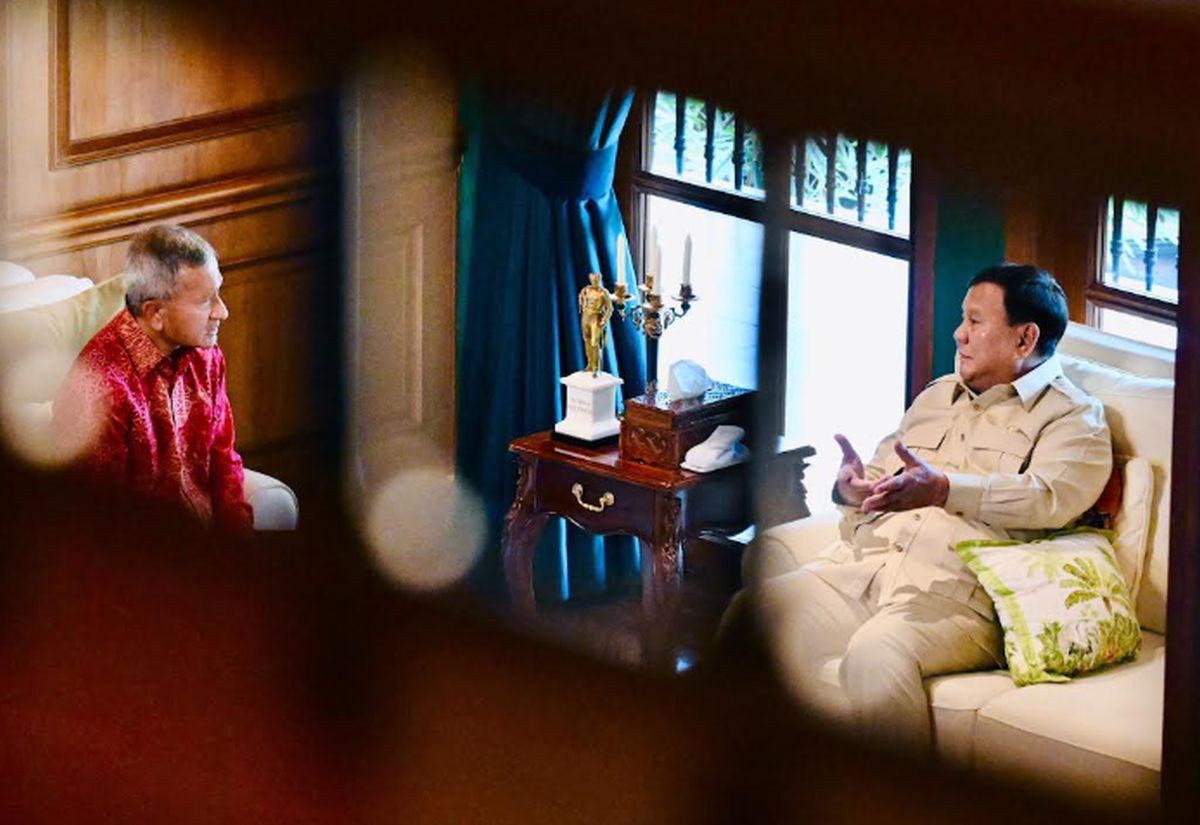 Prabowo dan Menlu Singapura Bertemu di Hambalang, Bahas Tantangan Bersama dan Kabut Asap